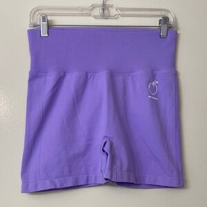 Lavender Biker Shorts